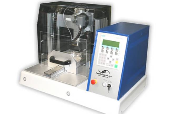 Bügellötsystem mit Schiebetisch in Desktop-Ausführung