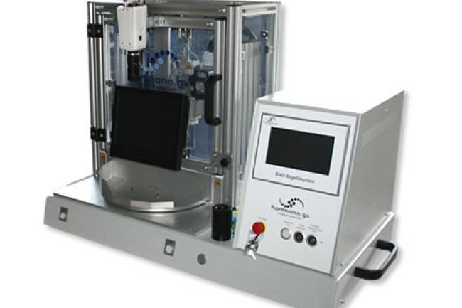 Bügellötsystem mit Drehteller: Präzise und effiziente Bügellötung für verbesserte Produktqualität.